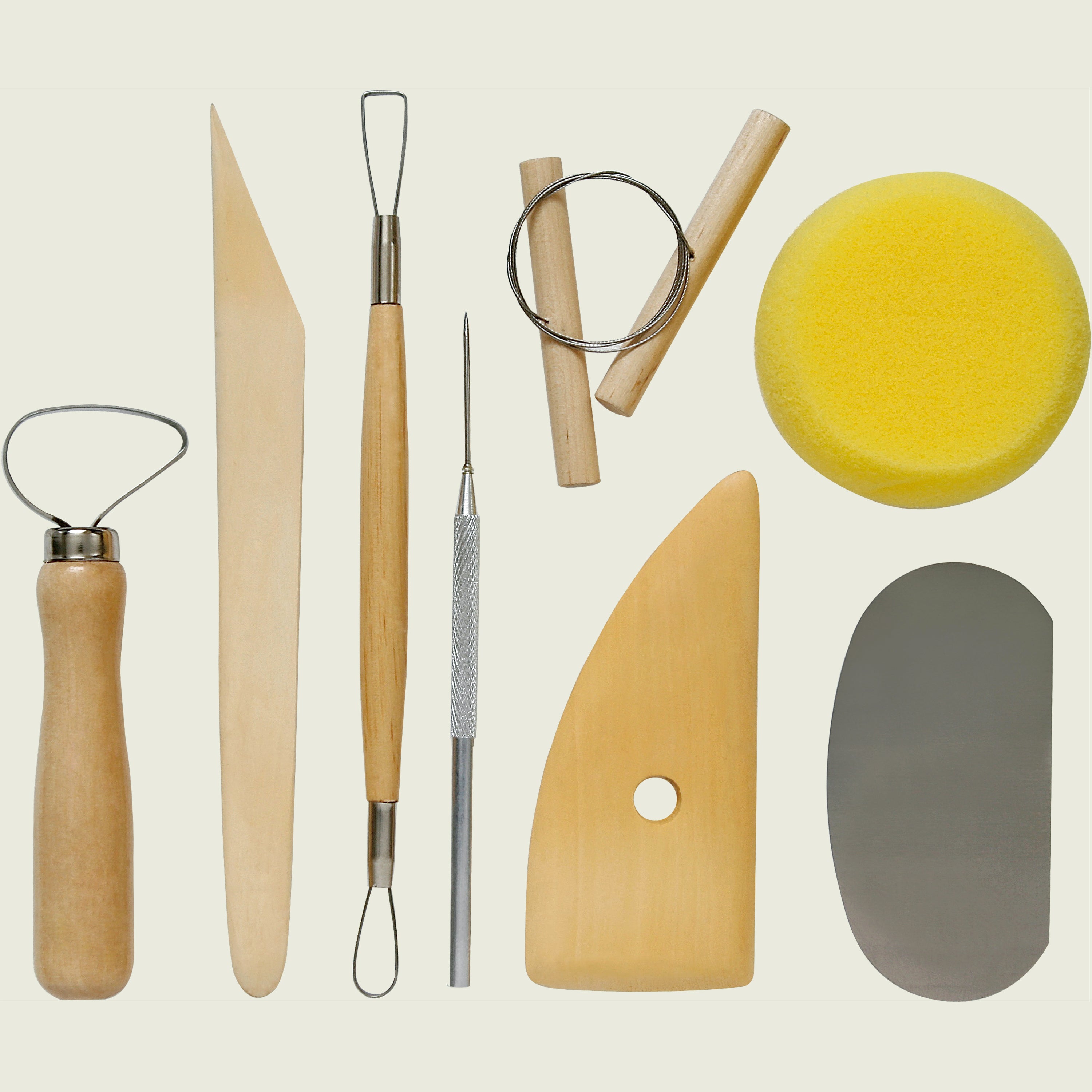 Luca Pottery Clay Modelling and Sculpting Tools Kit - Art Supplies Australia