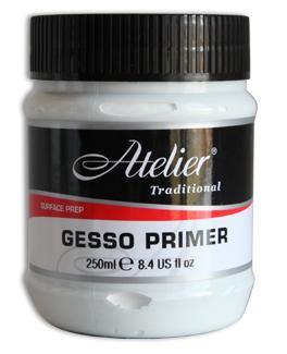 Atelier Acrylic Medium - Gesso Primer - Art Supplies Australia