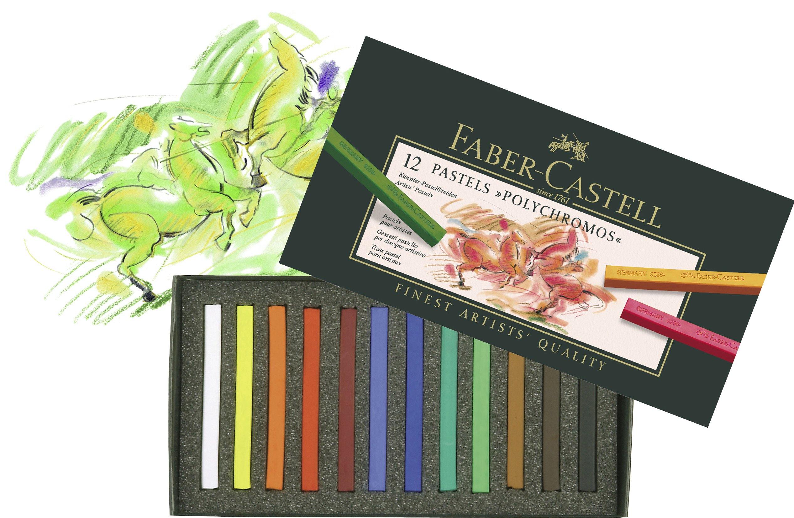 Faber-Castell Pastel Crayon Set Polychromos - Art Supplies Australia