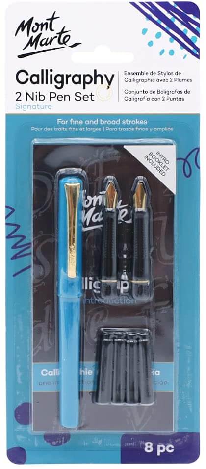 Mont Marte Signature Calligraphy Dip Pen Set - Art Supplies Australia