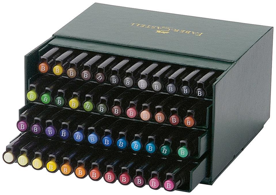 Faber-Castell Pitt Artist Brush Pen Indian Ink Sets - Art Supplies Australia