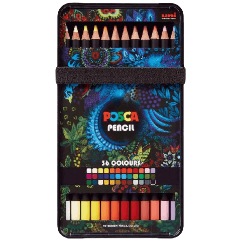 UNI Posca Pencil Set - Art Supplies Australia