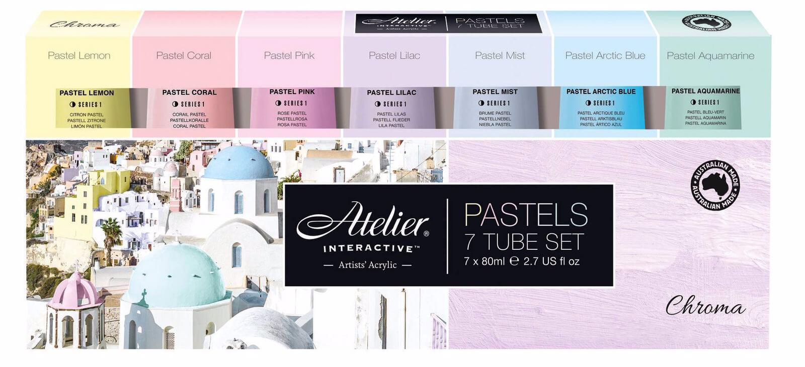 Atelier Interactive Fine Artists' Heavy Body Acrylic Paint Sets - Art Supplies Australia