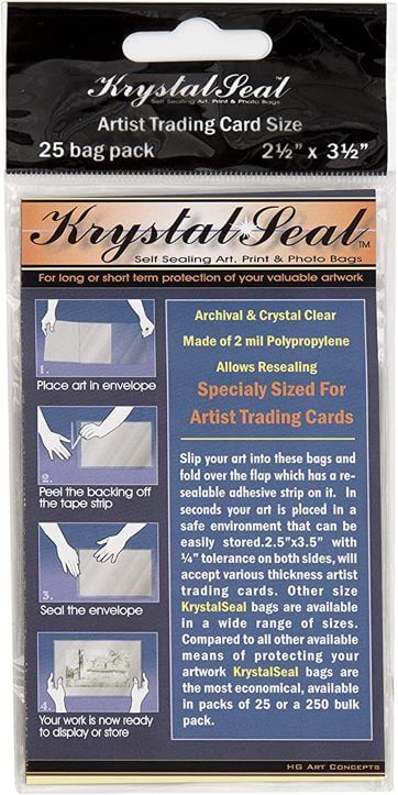 Krystal Seal Bag 25 Pack - Art Supplies Australia