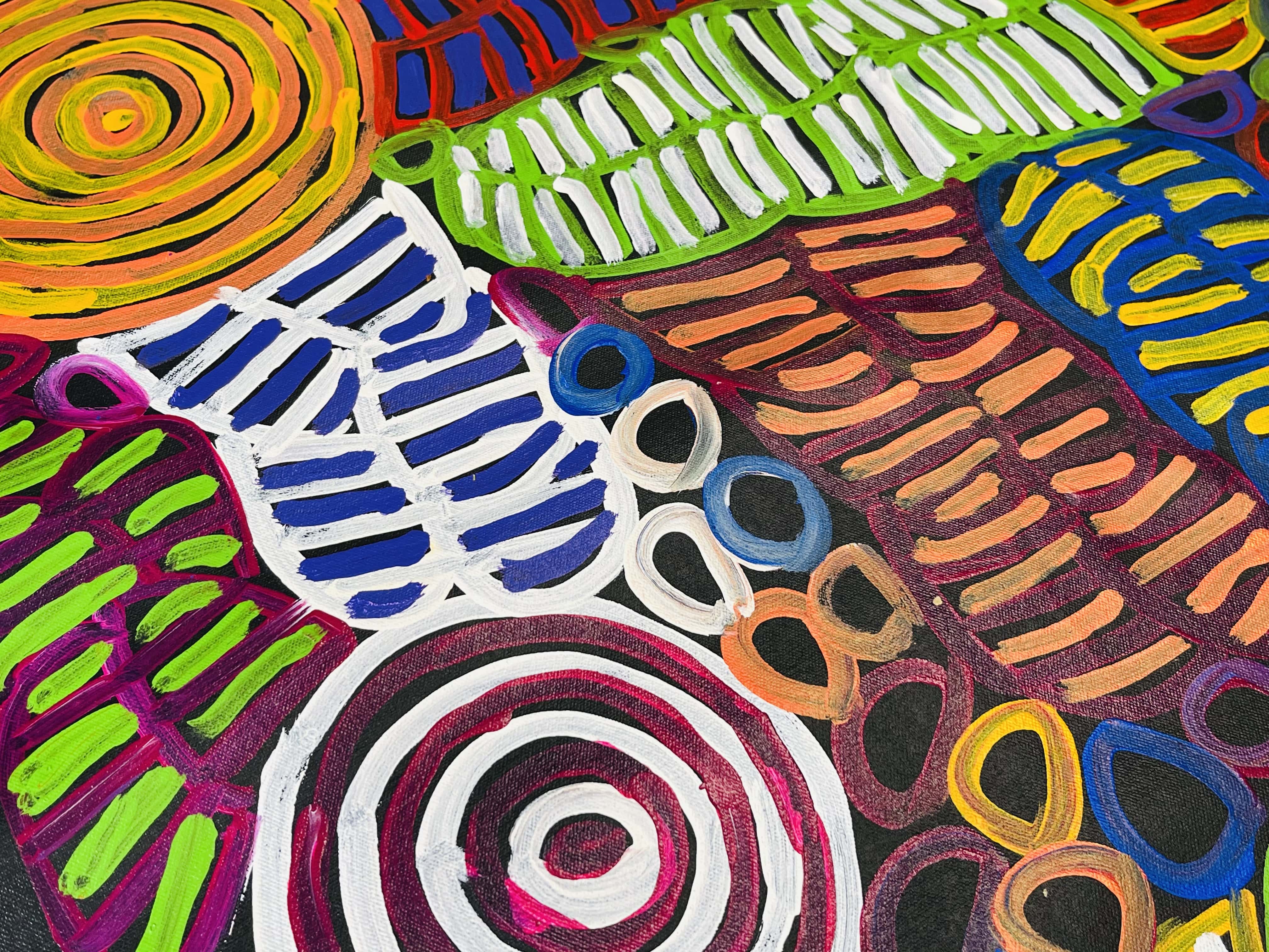 Betty Mbitjana - Aboriginal Art - Art Supplies Australia