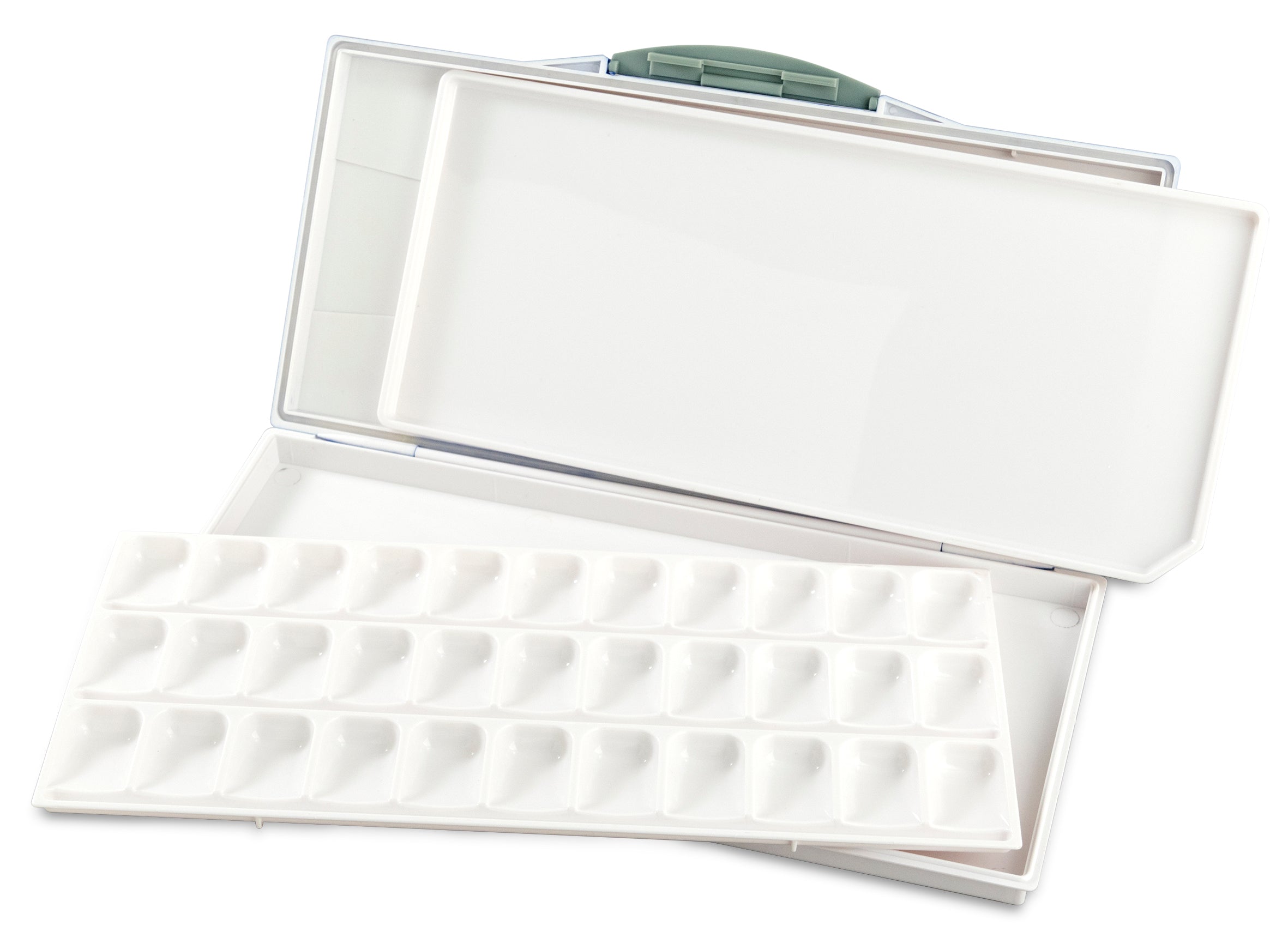 Derivan Plastic Folding Palette - Large, Medium, Small - Art Supplies Australia