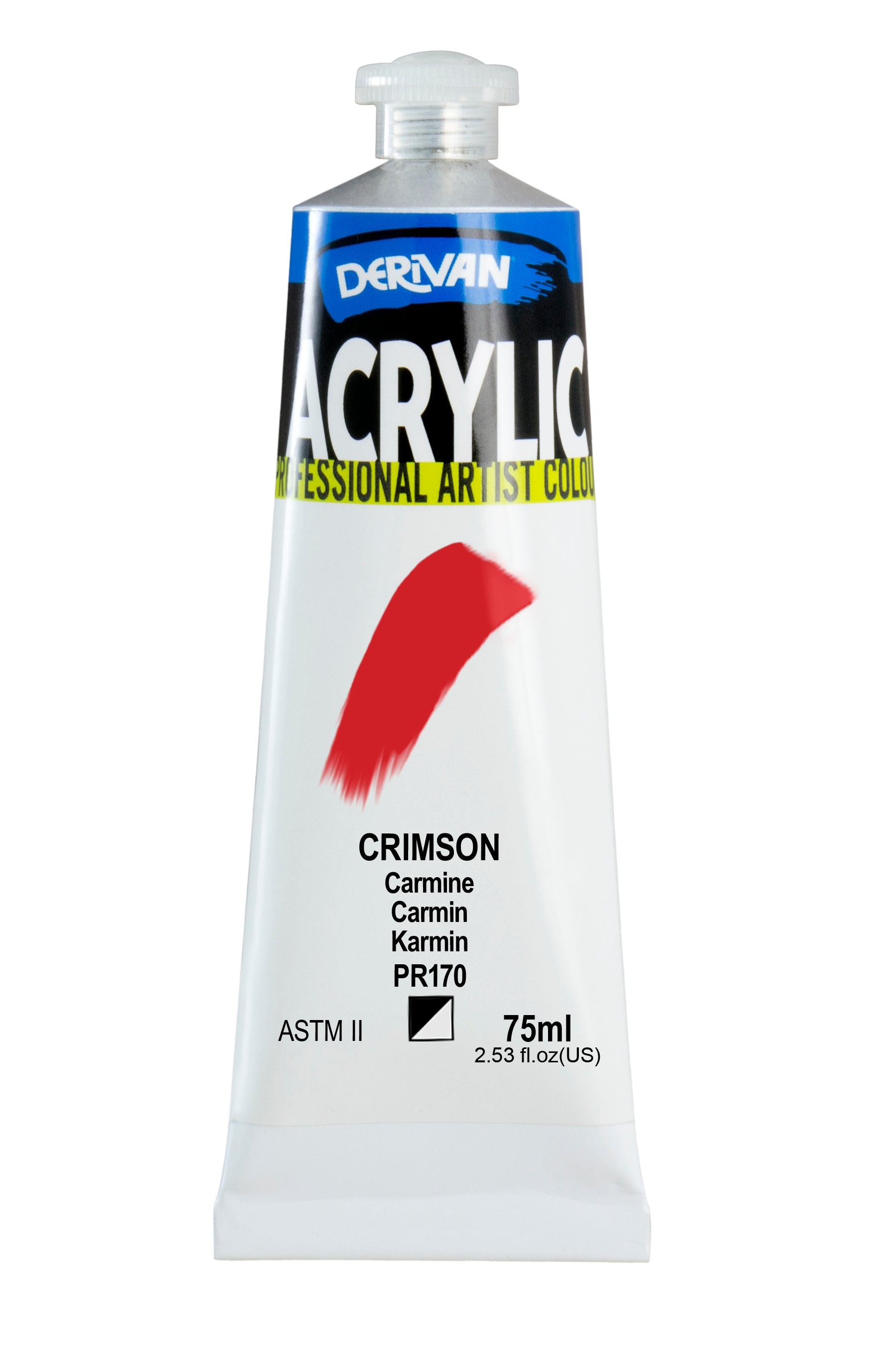 Derivan Artist's Acrylic Paint - 75ml - Art Supplies Australia