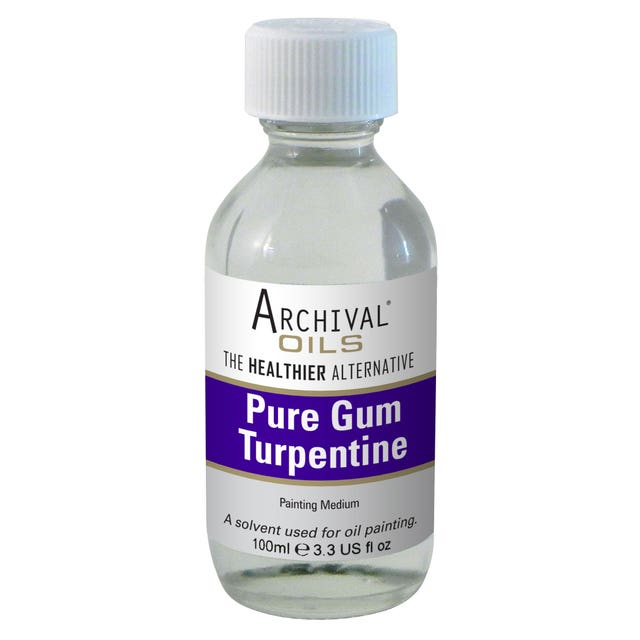 Archival Oils Pure Gum Turpentine - Art Supplies Australia