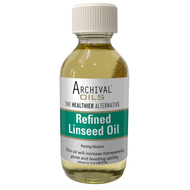 Archival Oils Refined Linseed Oil