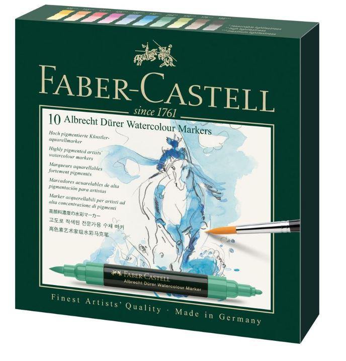 Faber-Castell Albrecht Durer Watercolour Marker Set - Art Supplies Australia