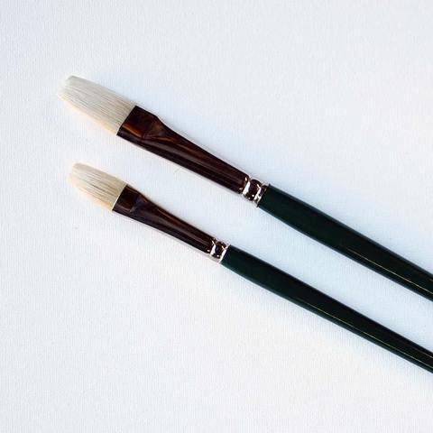 Artworks/PrimeArt 206F Bristle Flat Brush - Art Supplies Australia