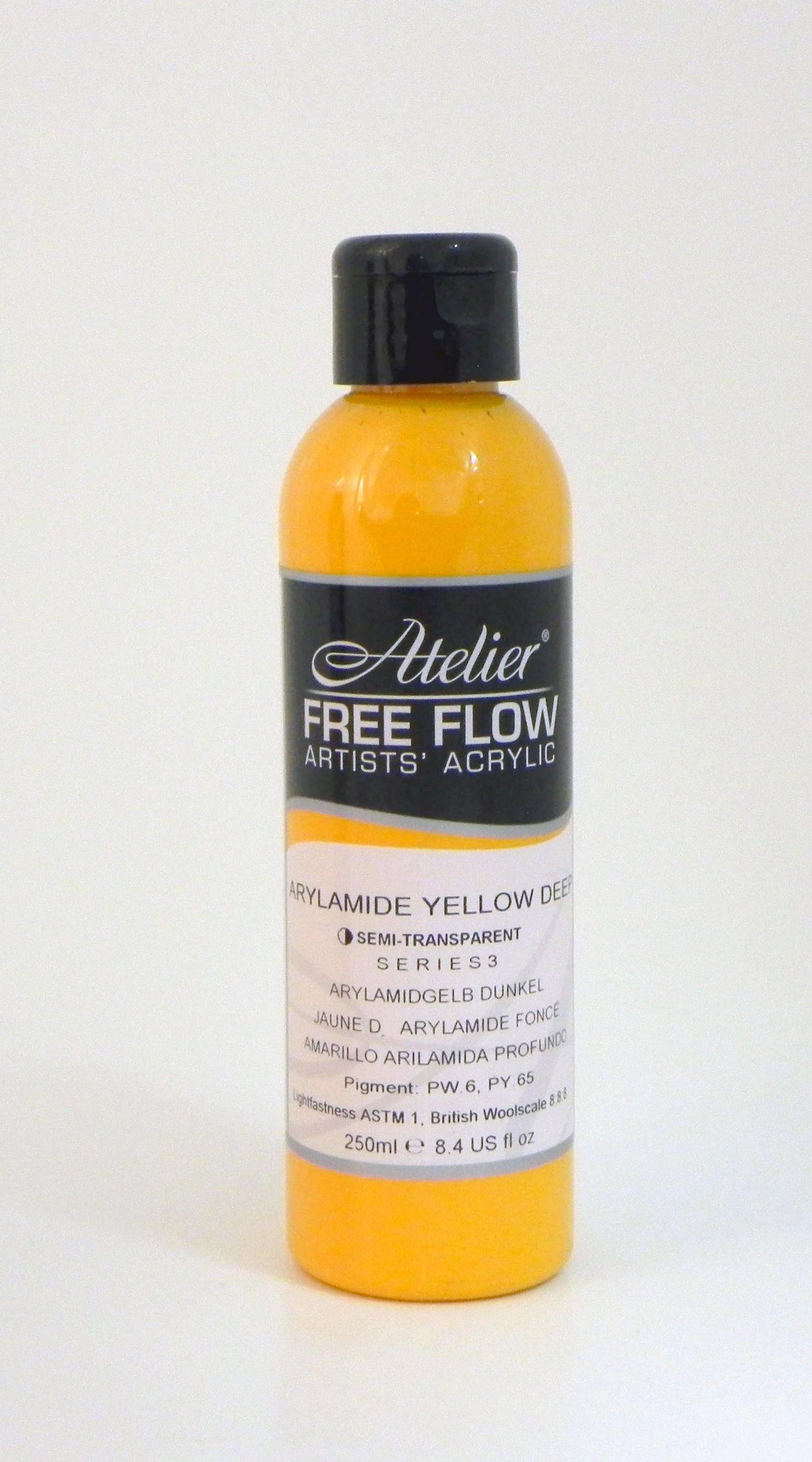Atelier Free Flow Artists' Acrylic Paint 250ml - Art Supplies Australia