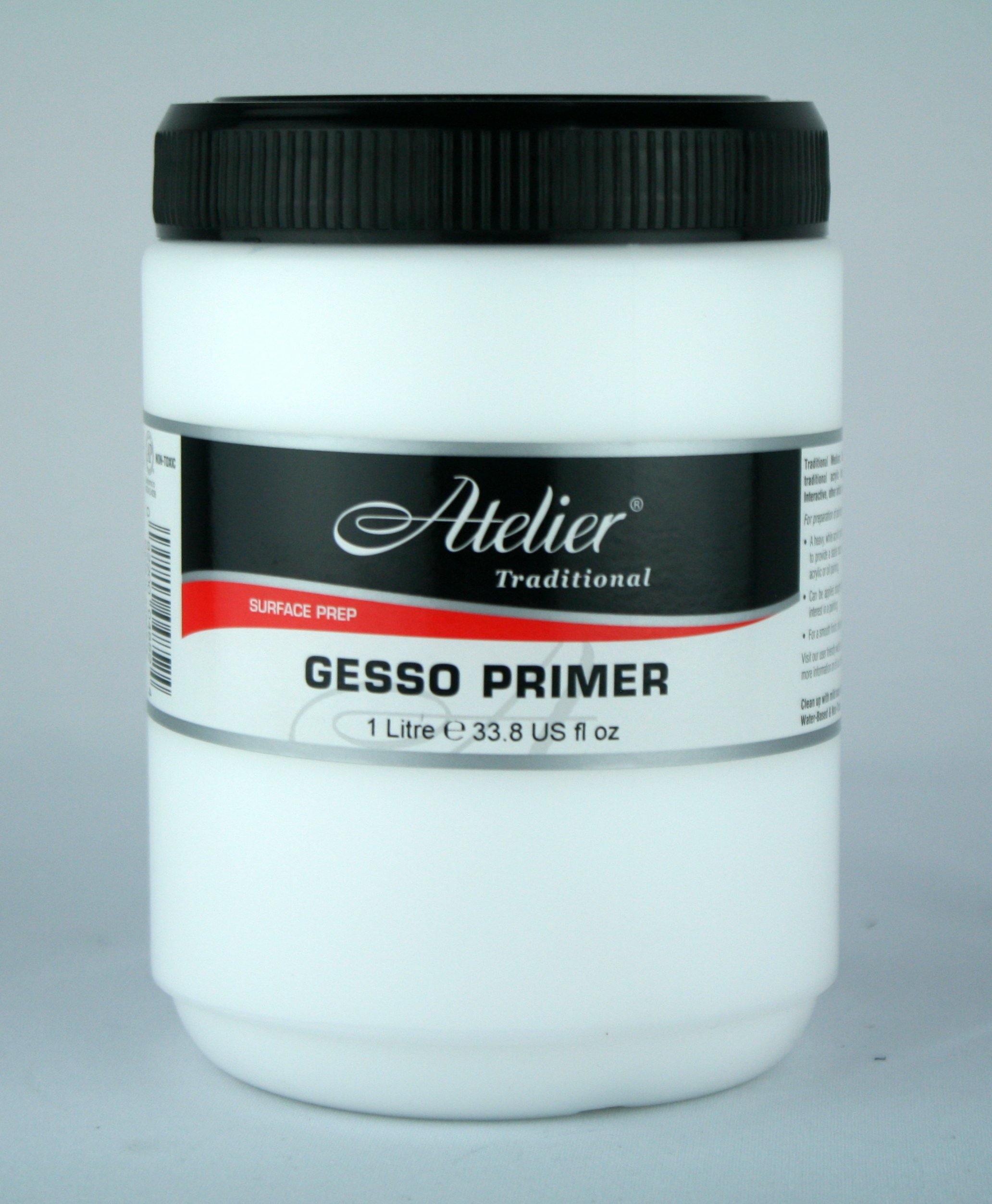 Atelier Acrylic Medium - Gesso Primer - Art Supplies Australia