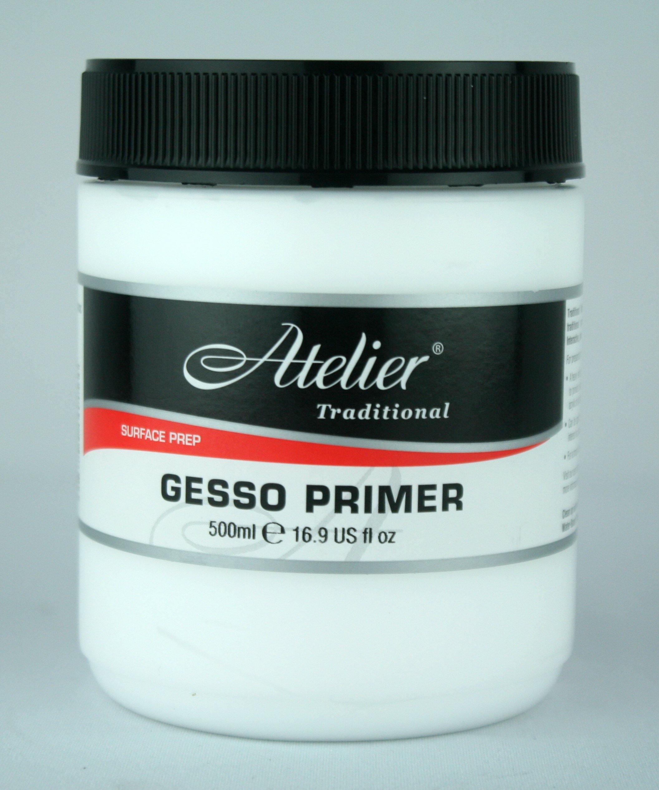 Atelier Acrylic Medium - Gesso Primer - Art Supplies Australia
