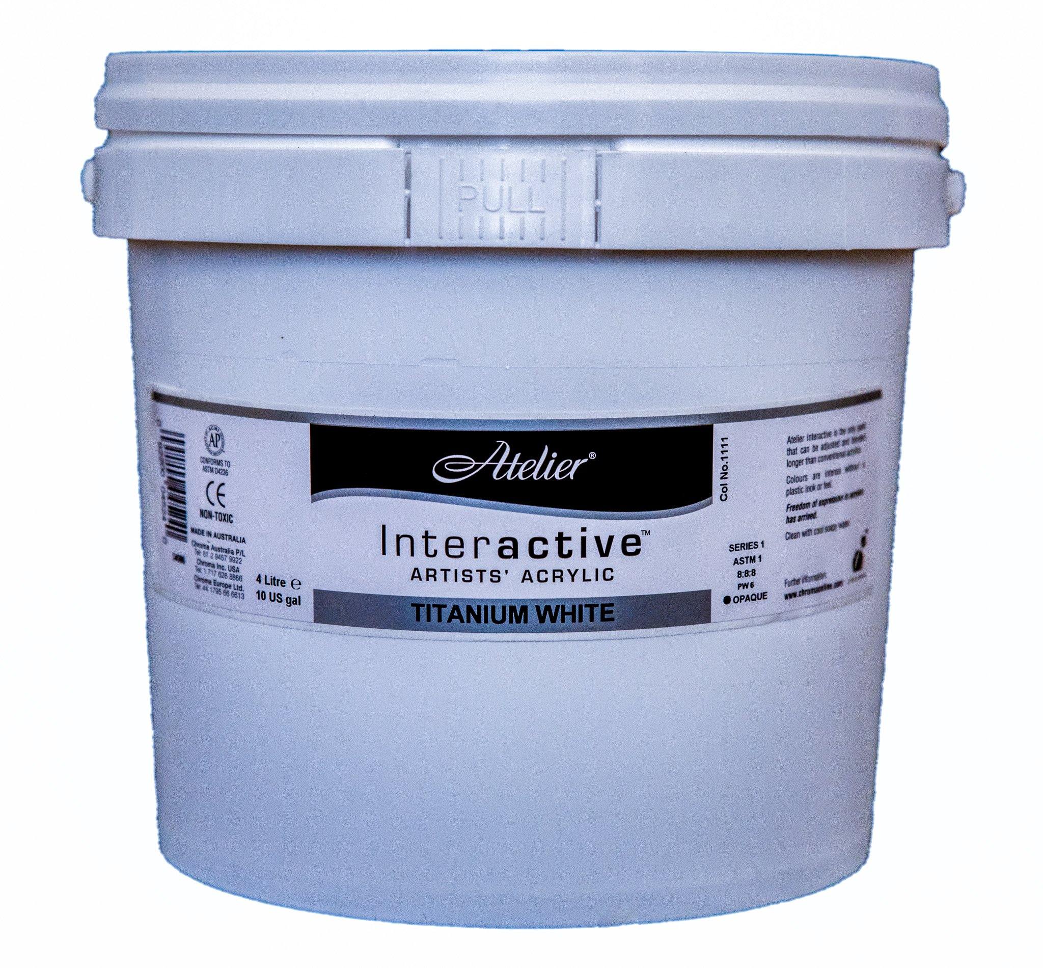 Atelier Interactive Fine Artists' Heavy Body Acrylic Paints 4Liter - Art Supplies Australia