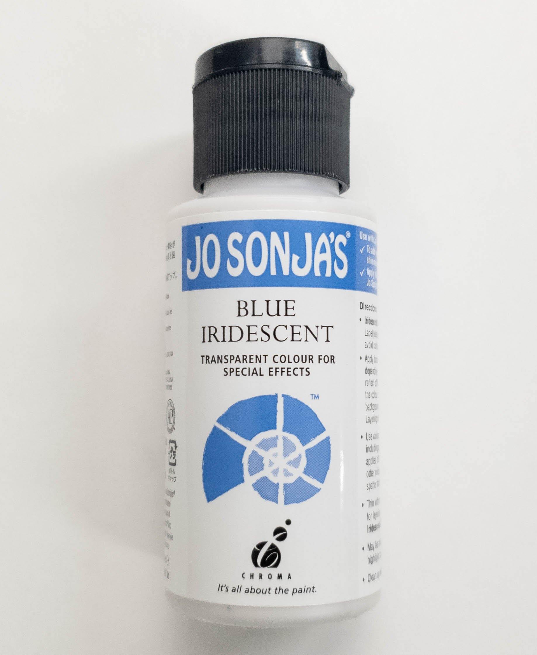 Jo Sonja's Fine Artists' Acrylic Paints Iridescent Colour 60ml - Art Supplies Australia