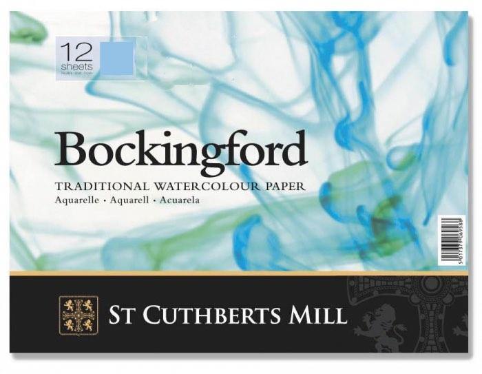 Bockingford Water Colour Paper Pads 300gsm, 12 Sheets - Art Supplies Australia