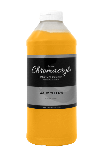 Chromacryl Students Medium Body Acrylic Paints 1Liter - Art Supplies Australia
