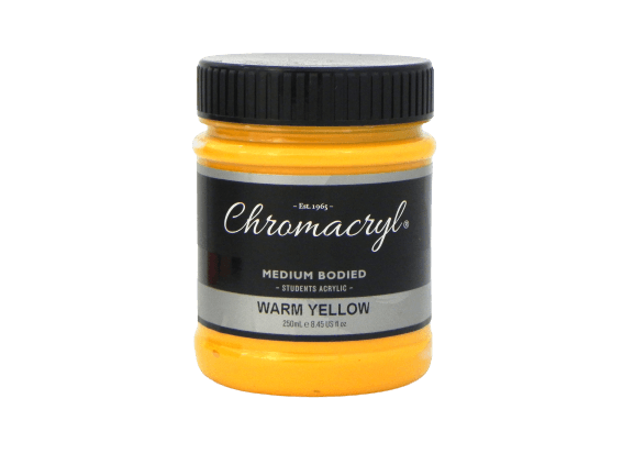 Chromacryl Students Medium Body Acrylic Paints 250ml - Art Supplies Australia