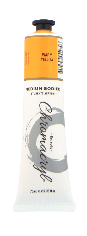 Chromacryl Students Medium Body Acrylic Paints 75ml - Art Supplies Australia