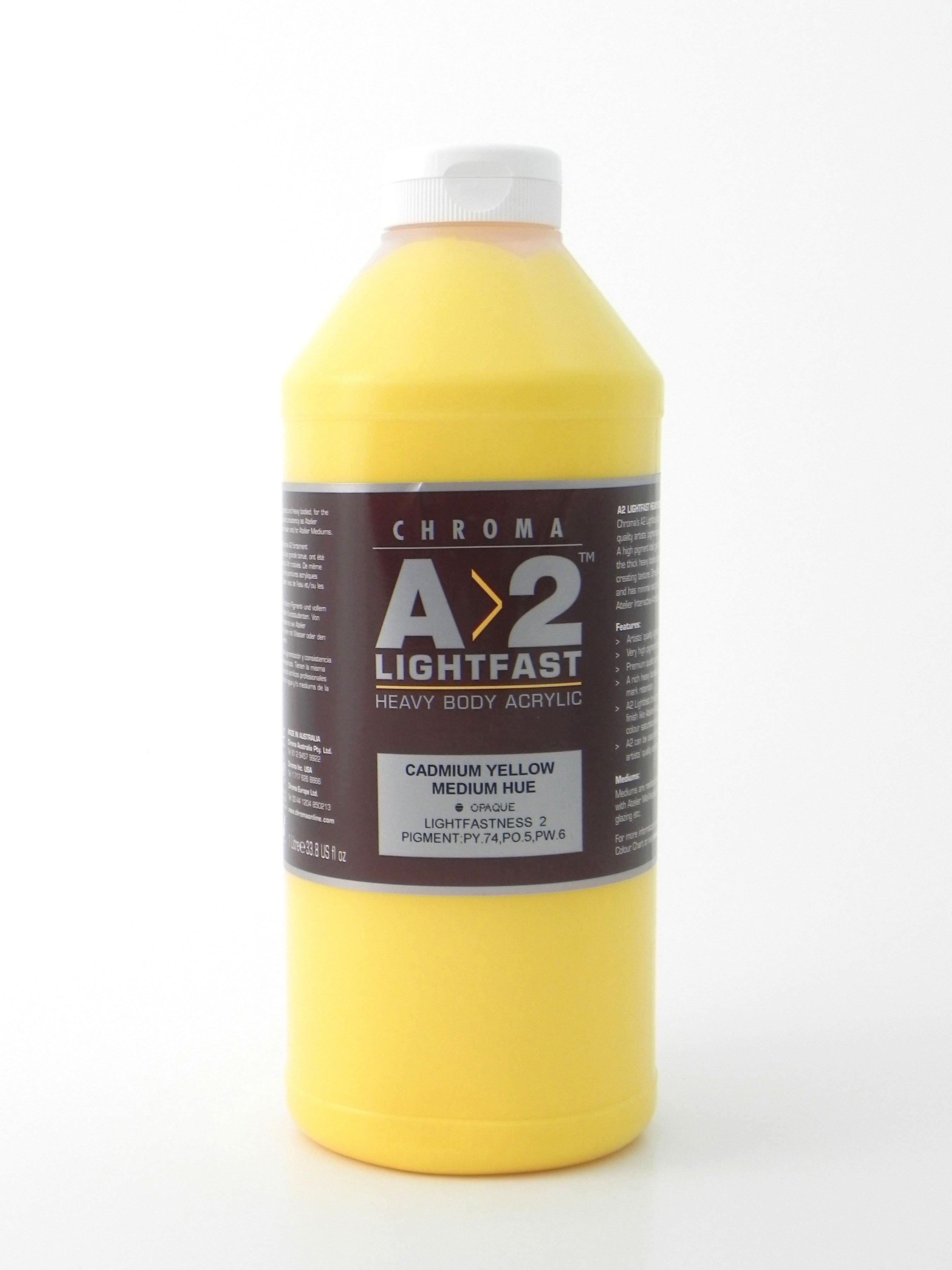 Atelier A>2 Lightfast Heavy Body Acrylic Paints 1Liter - Art Supplies Australia