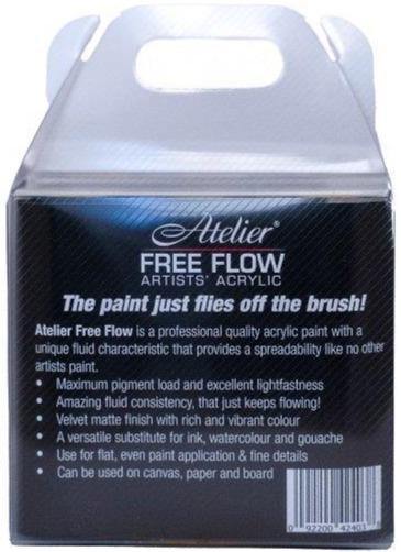 Atelier Free Flow Artists' Acrylic Paint Sets - Art Supplies Australia