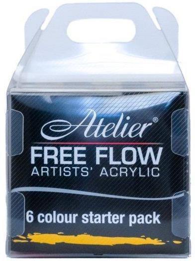 Atelier Free Flow Artists' Acrylic Paint Sets - Art Supplies Australia