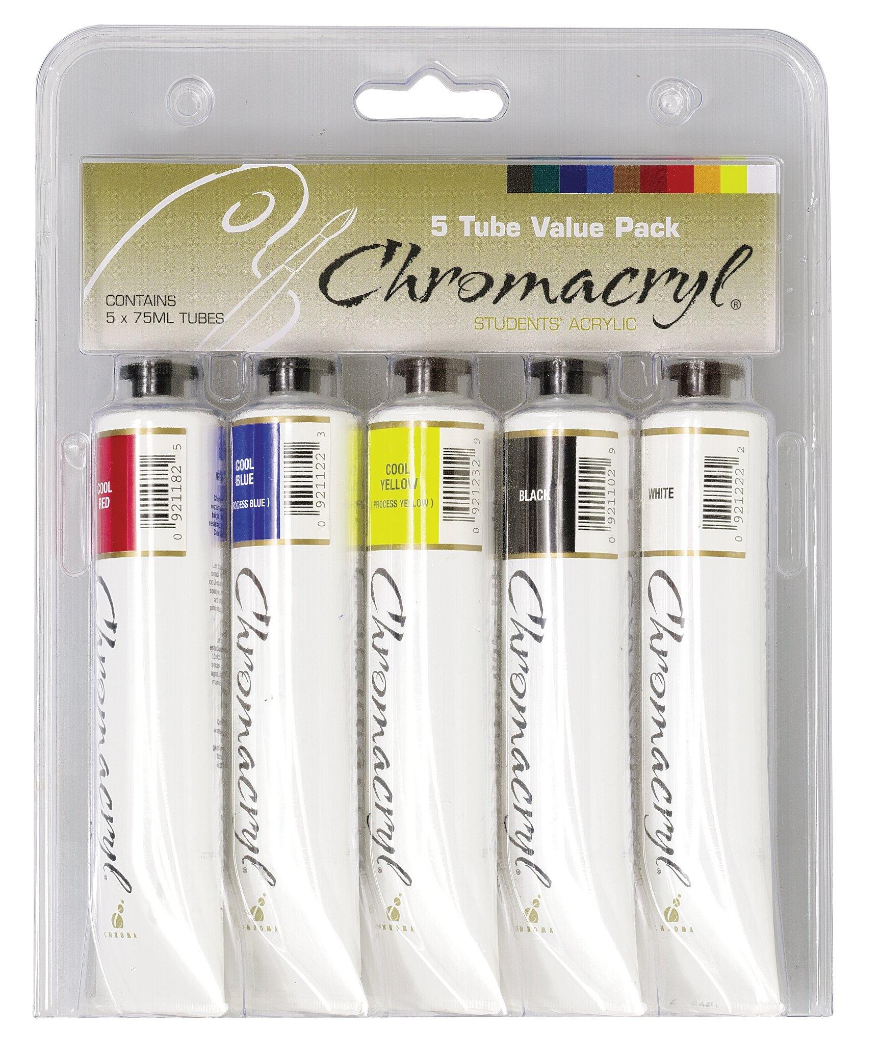 Chromacryl Students Medium Body Acrylic Paint Sets - Art Supplies Australia