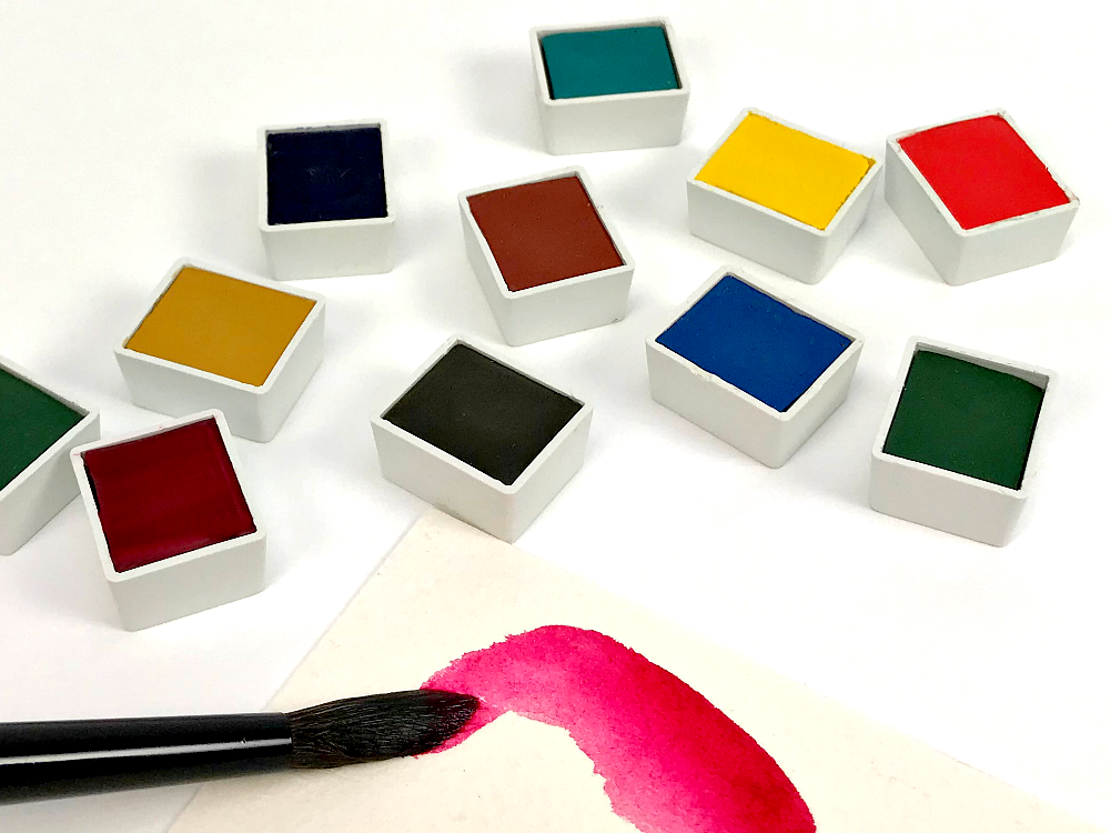 DANIEL SMITH Extra Fine Artist's Hand Poured Watercolour Half Pan Individual - Art Supplies Australia