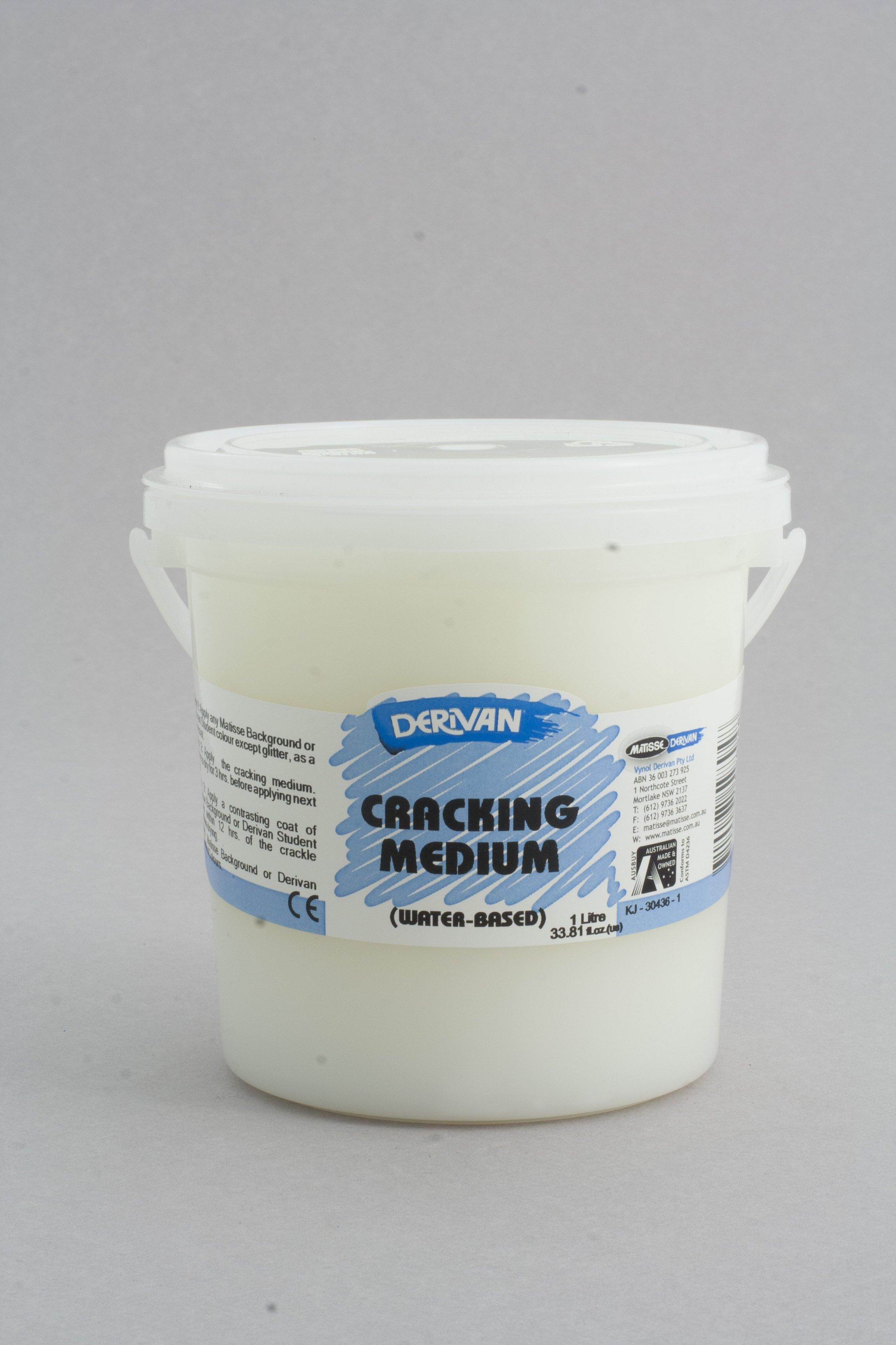 Derivan Medium - Water-based Cracking Medium - Art Supplies Australia