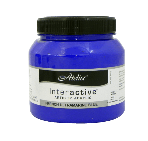 Atelier Interactive Fine Artists' Heavy Body Acrylic Paints 1Liter - Art Supplies Australia