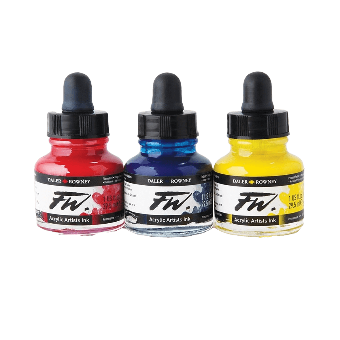 Daler-Rowney FW Acrylic Inks 29.5ml - Art Supplies Australia