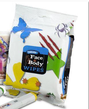 Derivan Face & Body Paint Markers & Wipes - Art Supplies Australia
