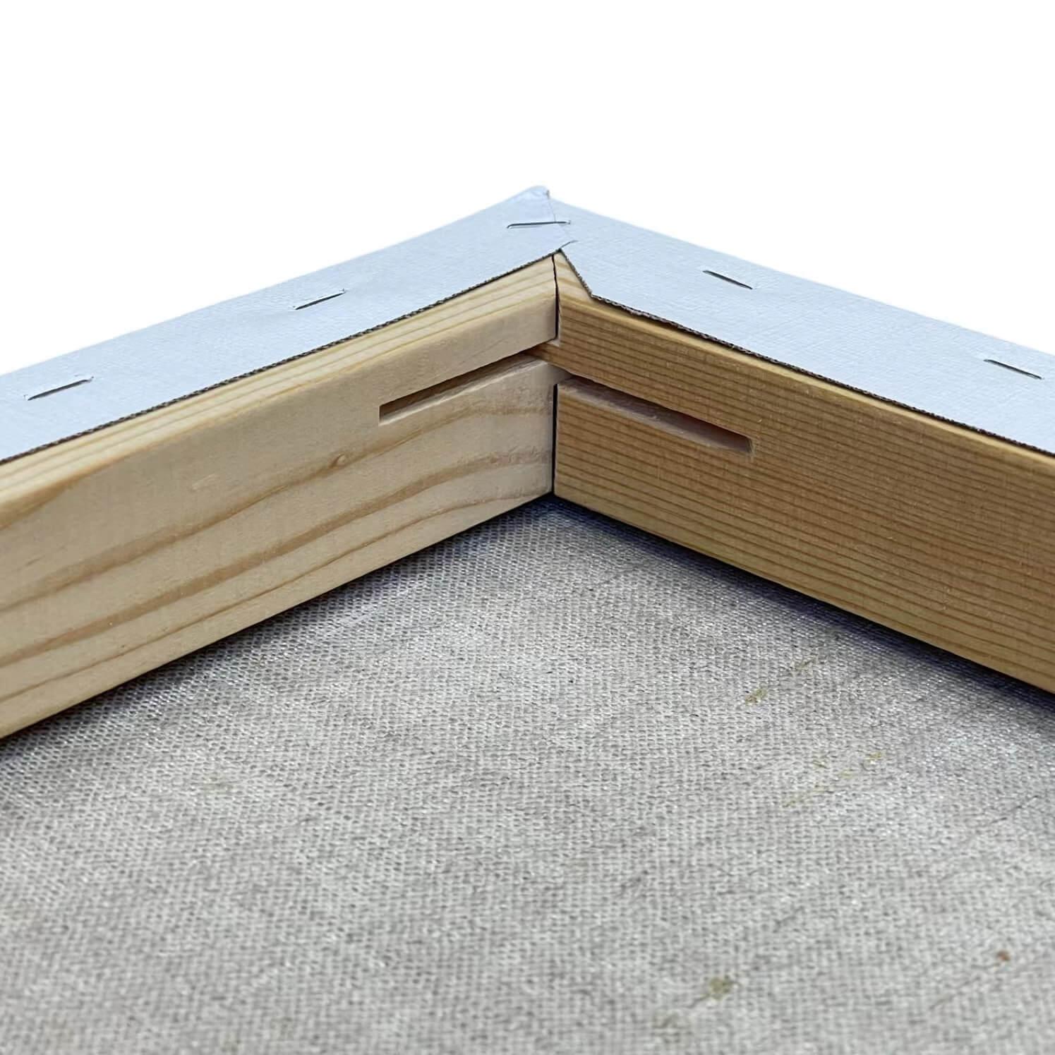 Luca Professional Stretched Linen - Acrylic Primed(38mm Thick) - Art Supplies Australia