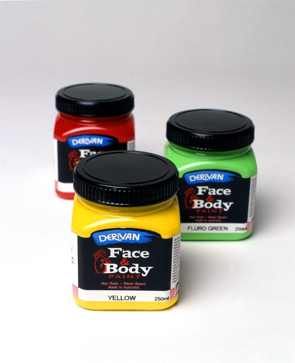 Derivan Face & Body Paint - 250ml - Art Supplies Australia