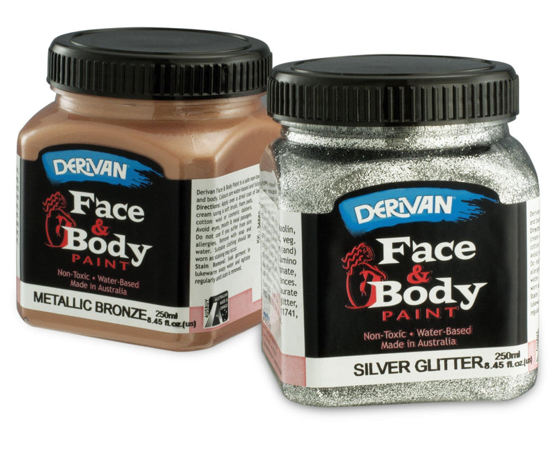Derivan Face & Body Paint - 250ml - Art Supplies Australia