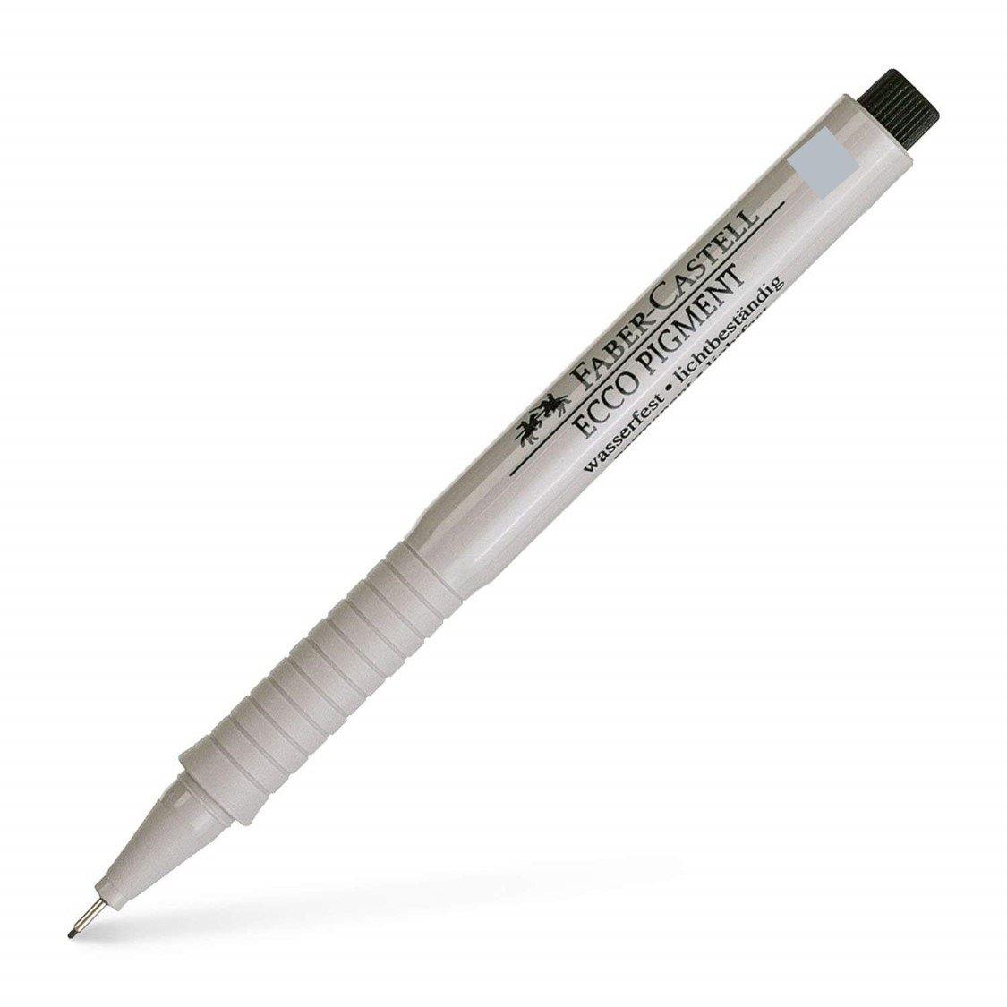 Faber-Castell Artist Fibre-tip Pen Ecco Pigment Fineliner Set of 4 Pieces - Art Supplies Australia