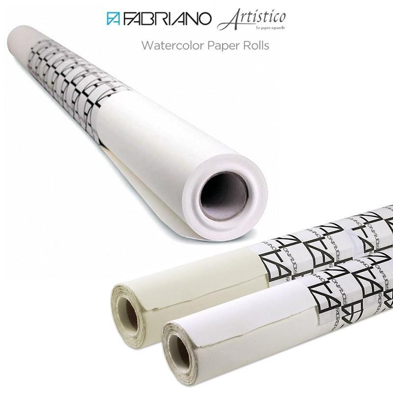 Fabriano Artistico 100% Cotton Water Colour Rolls 140cm x 10m - Art Supplies Australia