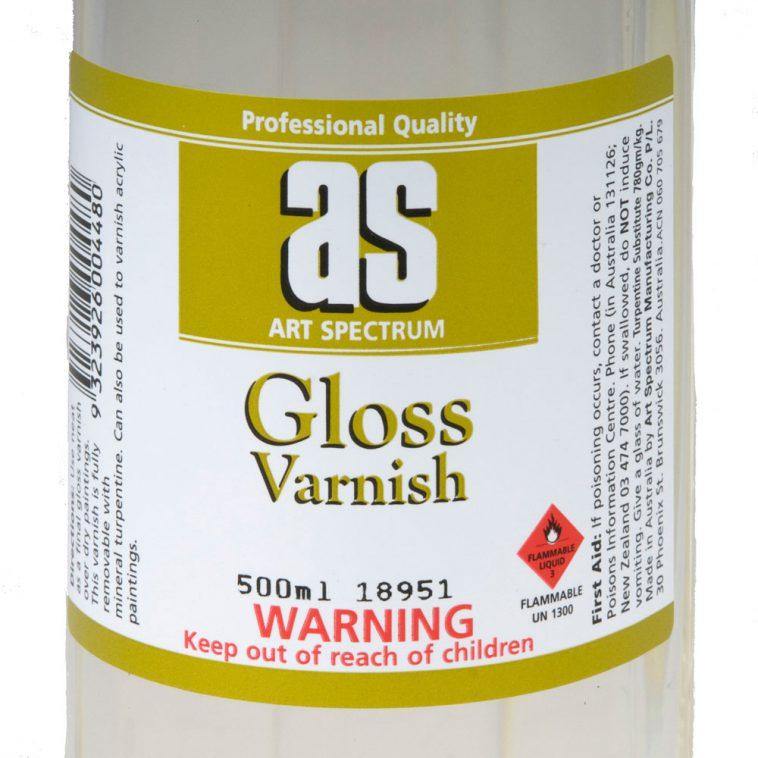 Art spectrum Gloss Varnish - Art Supplies Australia