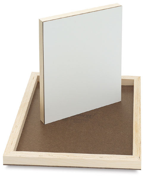 Luca Artist's Primed MDF Painting Panels(Boards) - Medium Texture Gesso Primed - Art Supplies Australia
