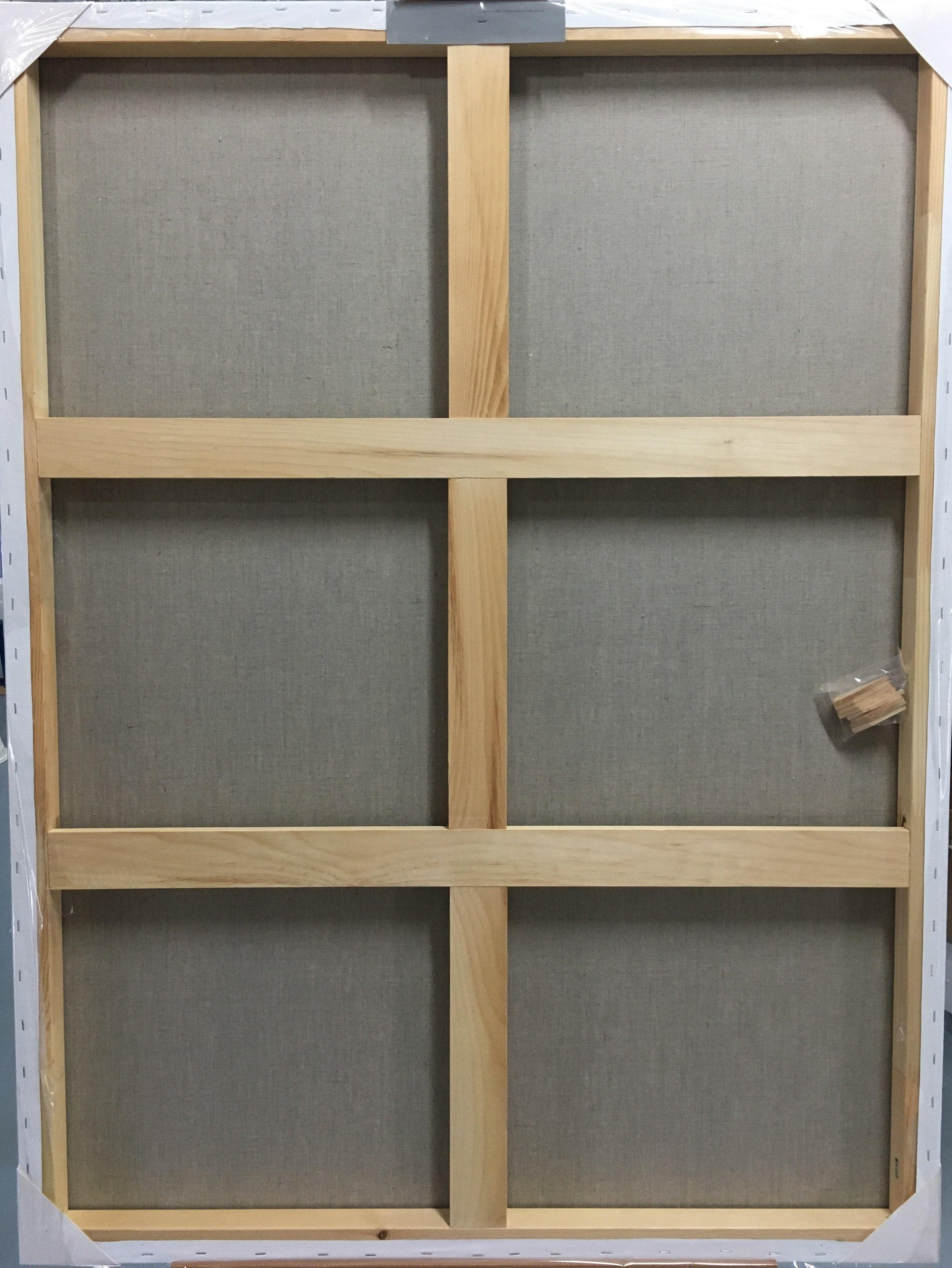 Luca Professional Stretched Linen - Acrylic Primed(38mm Thick) - Art Supplies Australia