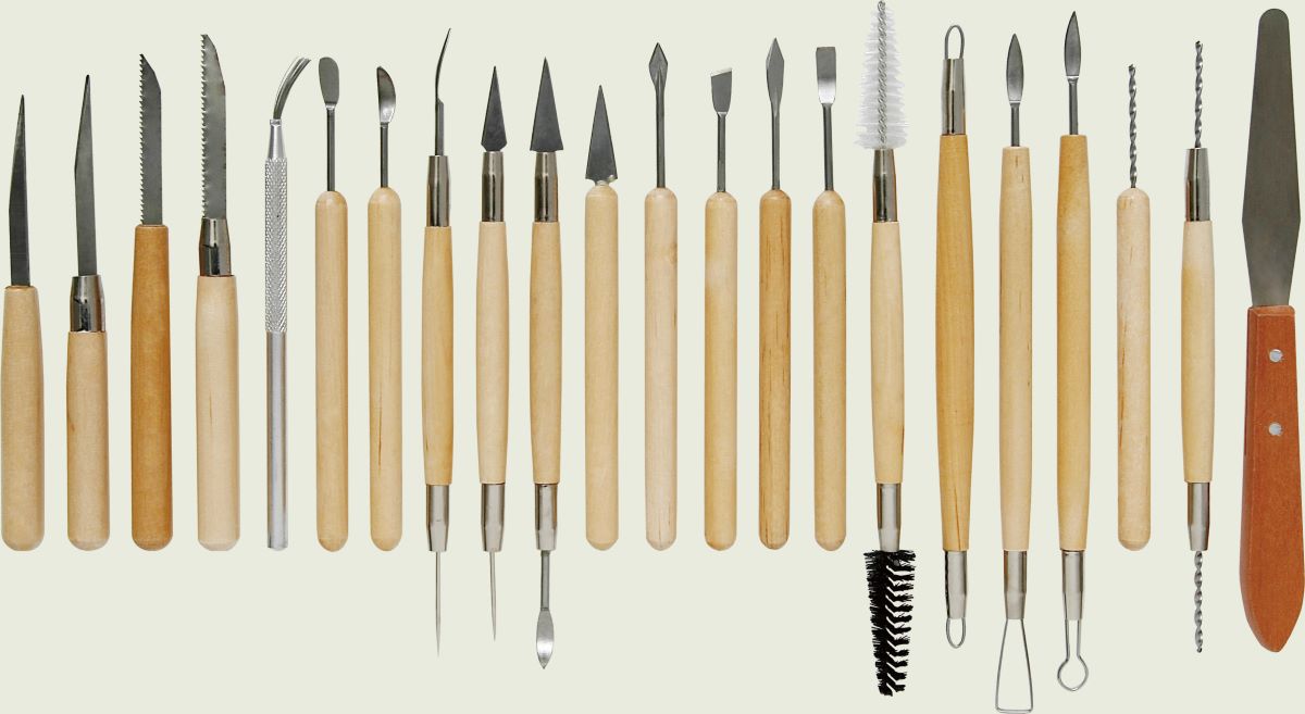 Luca Pottery Clay Modelling and Sculpting Tools Kit - Art Supplies Australia