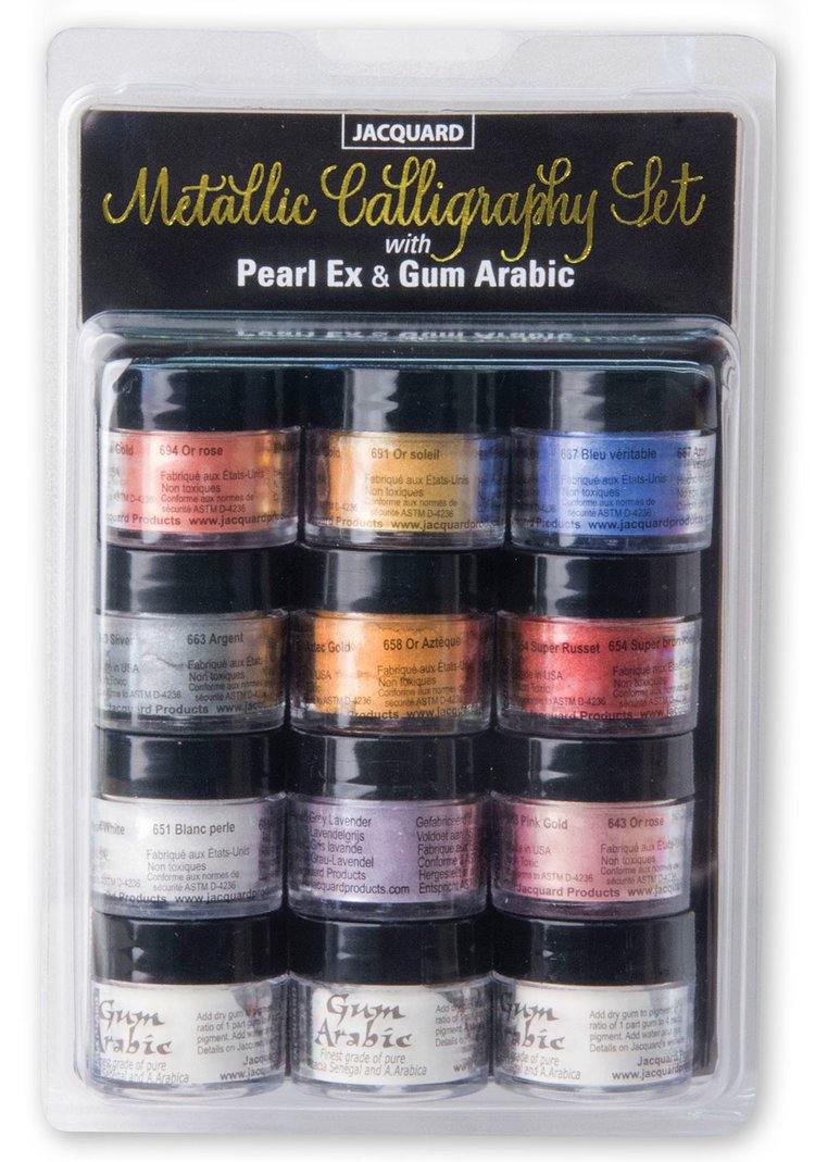 Jacquard Pearl-Ex Powdered Pigment Sets - Art Supplies Australia