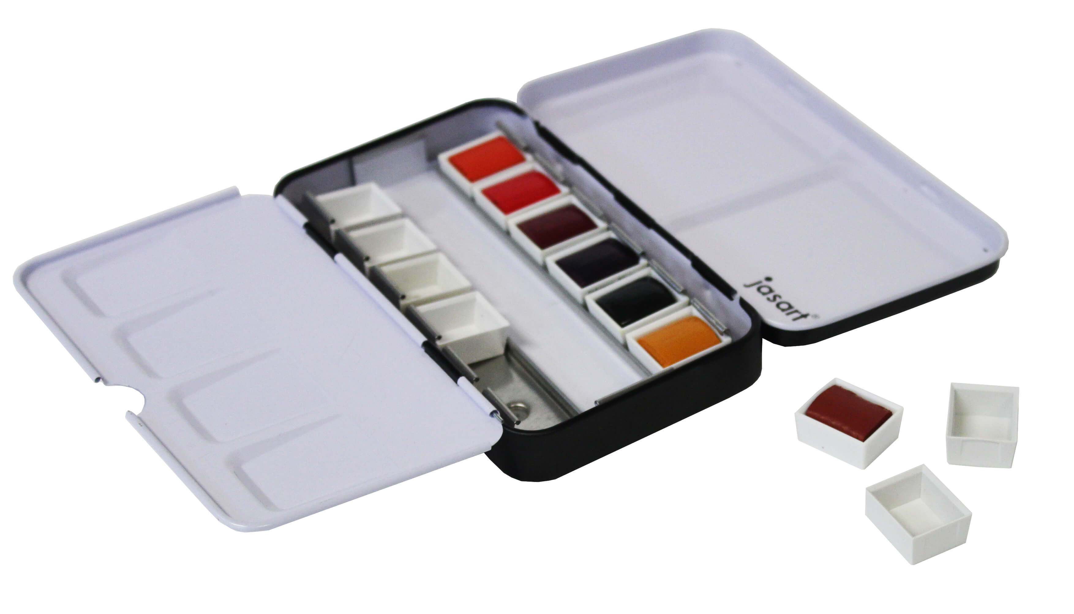 Jasart Voyager Watercolour Storage - Metal Palette Box - Art Supplies Australia