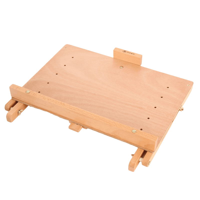 Luca Square Table Easel Beechwood, for Drawing and Watercolour - Art Supplies Australia