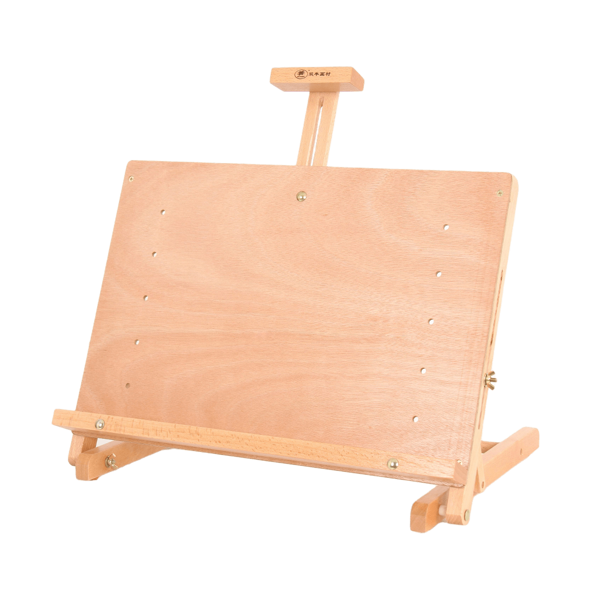 Luca Square Table Easel Beechwood, for Drawing and Watercolour - Art Supplies Australia