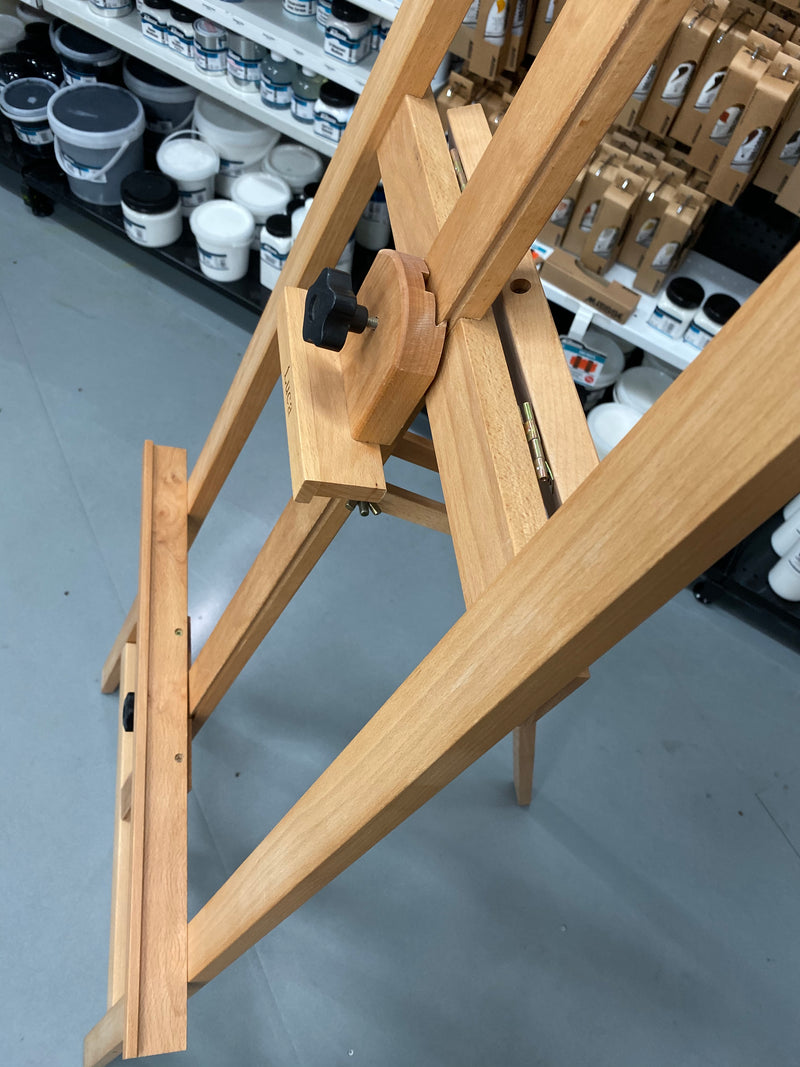 Luca French Rear-Support Easel for Art Studios & Commercial Display - Art Supplies Australia