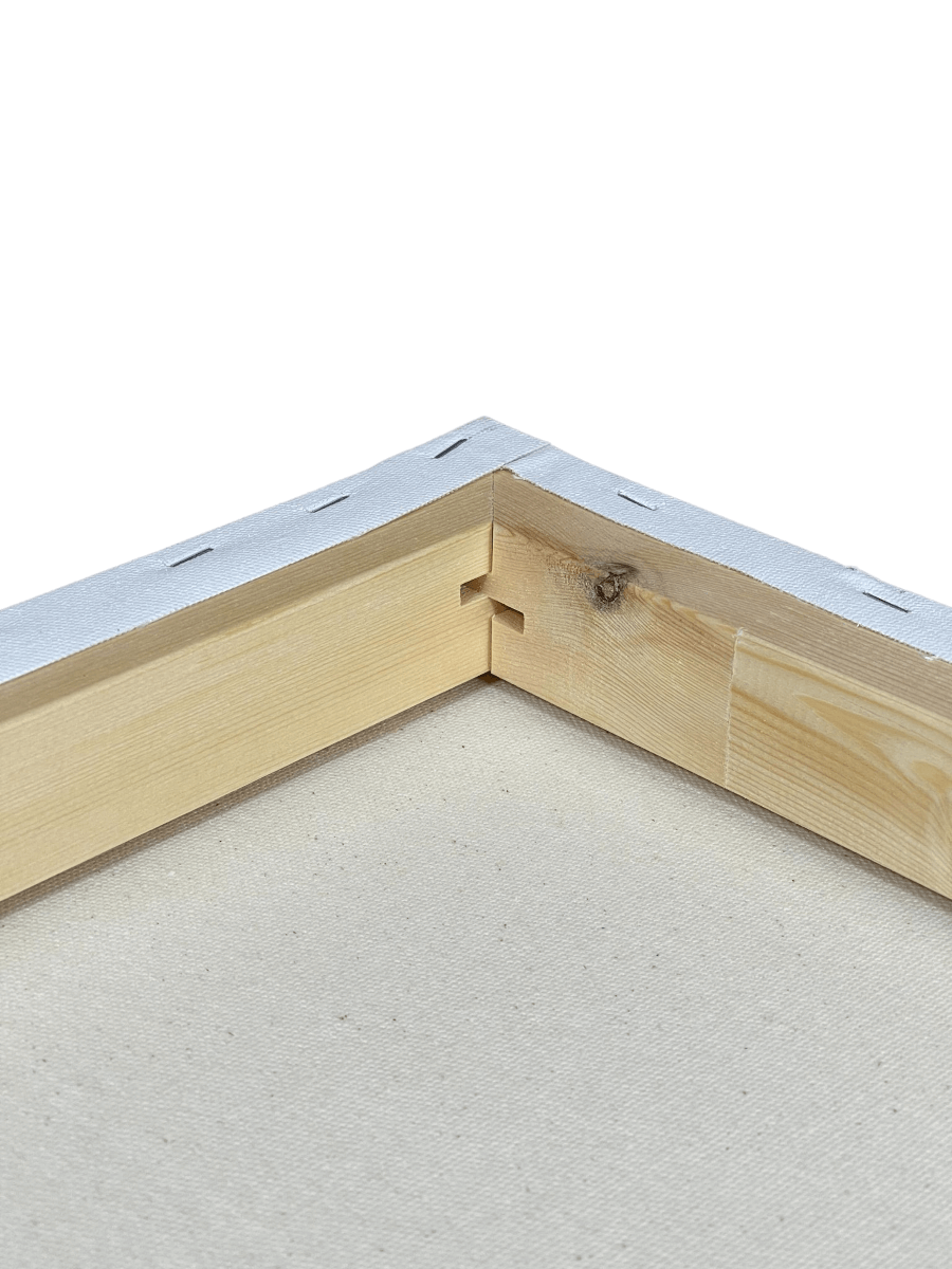 Luca Premium Artist Stretched Canvas - 1.5 inch (38mm) Thick Stretchers & Braces 12Oz - Art Supplies Australia