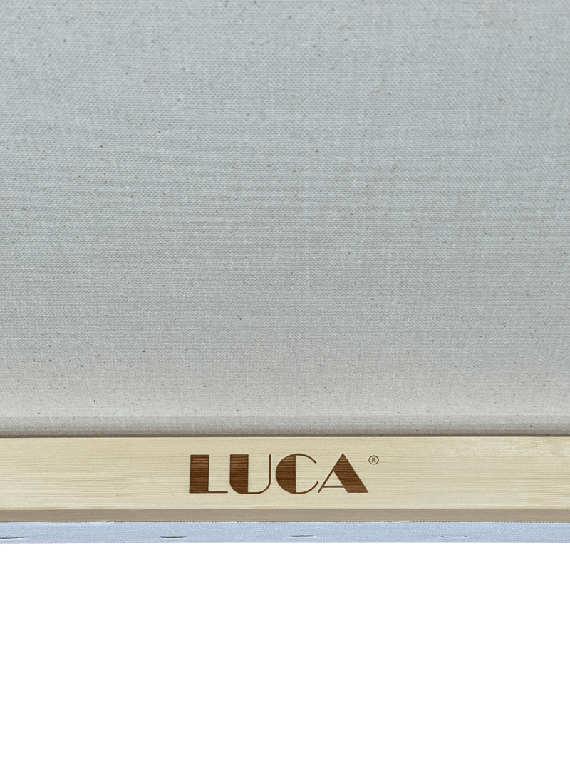 Luca Premium Artist Stretched Canvas - 1.5 inch (38mm) Thick Stretchers & Braces 12Oz - Art Supplies Australia