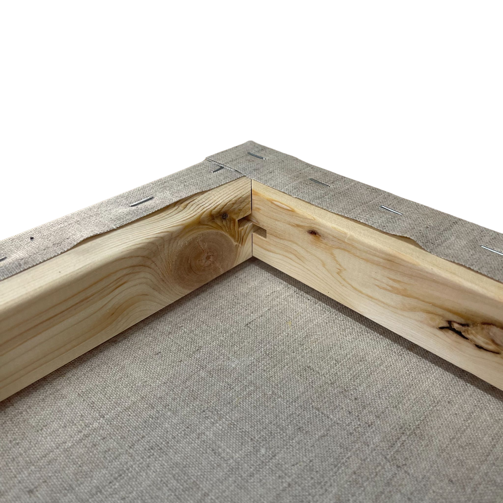 Luca Professional Stretched Linen - Transparent Primed (38mm Thick) - Art Supplies Australia